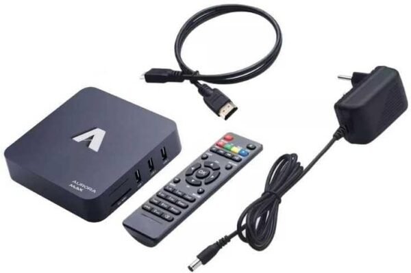 Tv Box Aurora Max A 4k Ultra Rápida Midia Streaming 8GB - Image 2