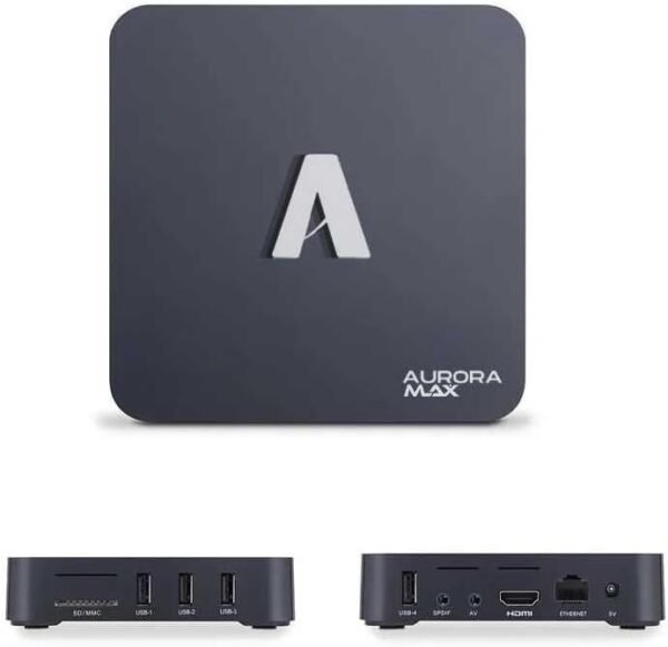 Tv Box Aurora Max A 4k Ultra Rápida Midia Streaming 8GB - Image 3